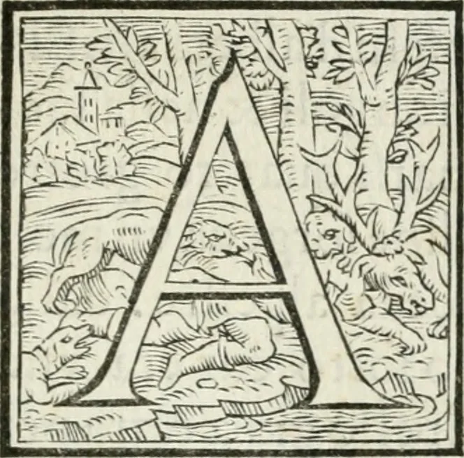 An illustration from Cavalerie della citta di Ferrara : che contengono il Castello di Gorgofervsa, il Monte di Feronia et il Tempio d'amore, 1566, leaf 80