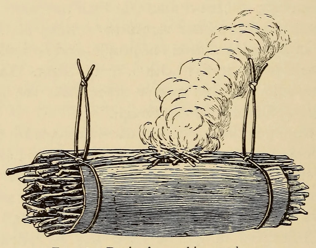 An illustration from The Cayapa Indians of Ecuador, 1925, leaf 250