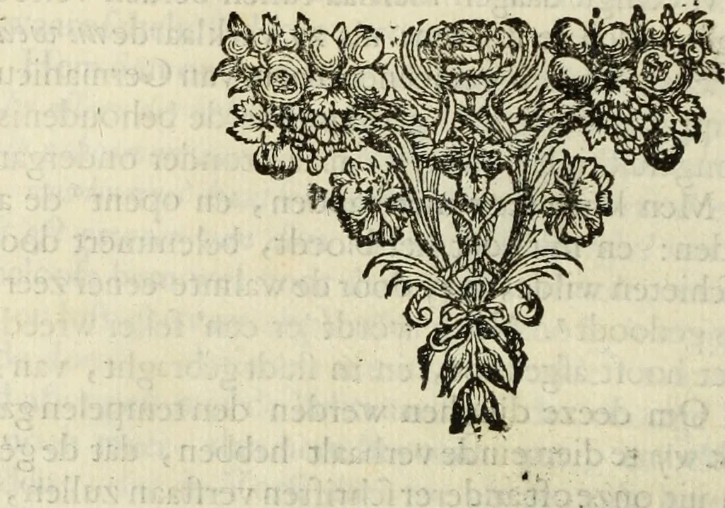 An illustration from C. Cornelius Tacitus. Jaarboeken en Historien, ook zyn Germanie, 1684, leaf 423