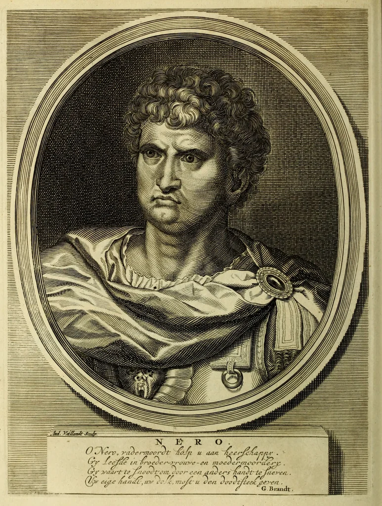 An illustration from C. Cornelius Tacitus. Jaarboeken en Historien, ook zyn Germanie, 1684, leaf 493