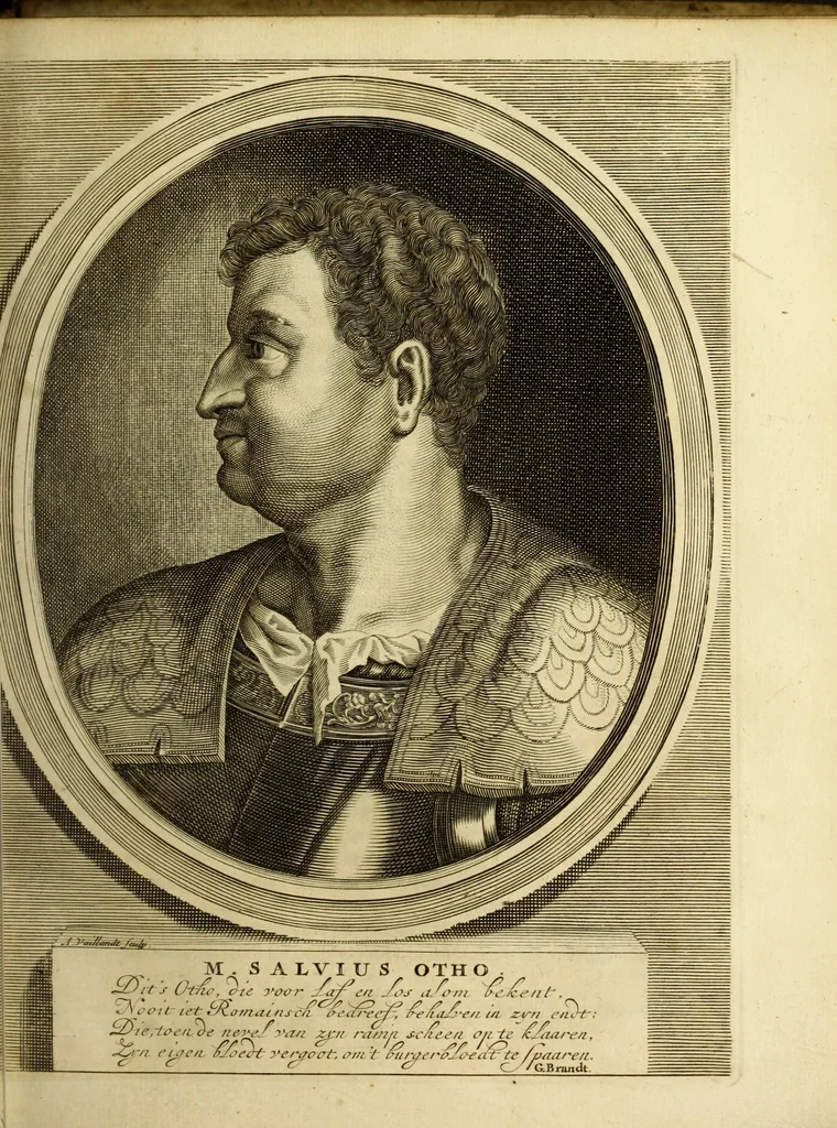 An illustration from C. Cornelius Tacitus. Jaarboeken en Historien, ook zyn Germanie, 1684, leaf 578