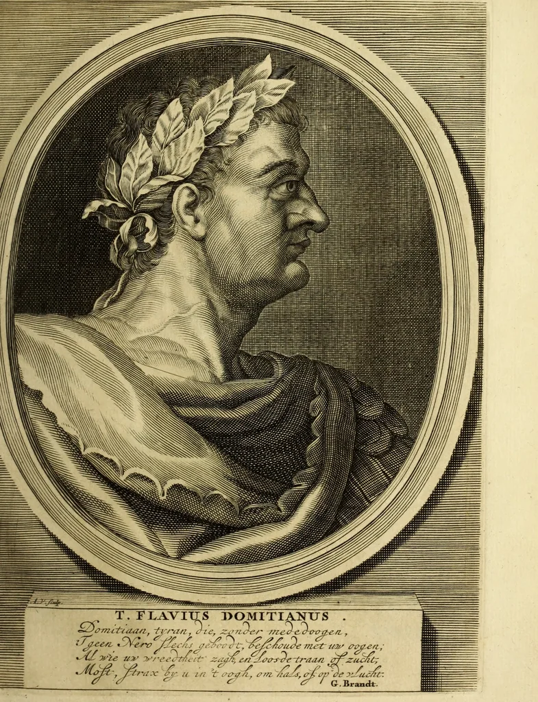 An illustration from C. Cornelius Tacitus. Jaarboeken en Historien, ook zyn Germanie, 1684, leaf 818