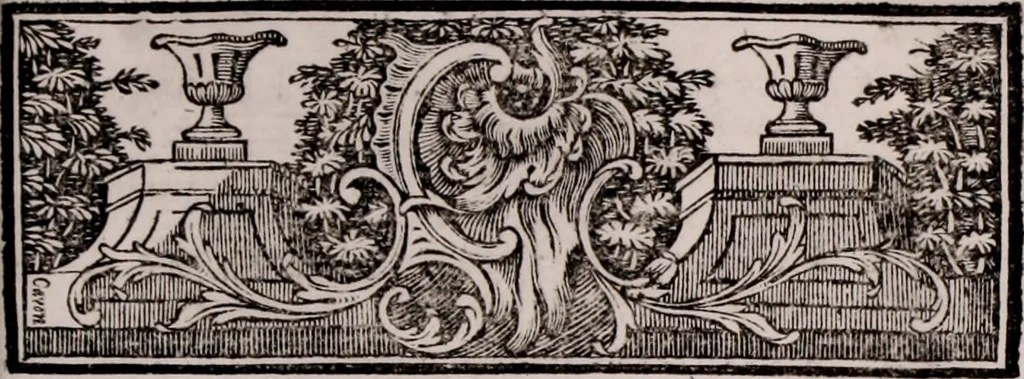 An illustration from Catalogue d'estampes des plus grands maîtres italiens, flamands & françois, de divers recueils d'estampes, d'architecture de différents maîtres, & autres traités sur les arts, dépendants de la succession de M. Mariette, contrôleur-genéral de la Grande-Chancellerie de France, honoraire amateur de l'Academie royale de peinture & sculpture & de l'Academie de Florence ..., 1775, leaf 10