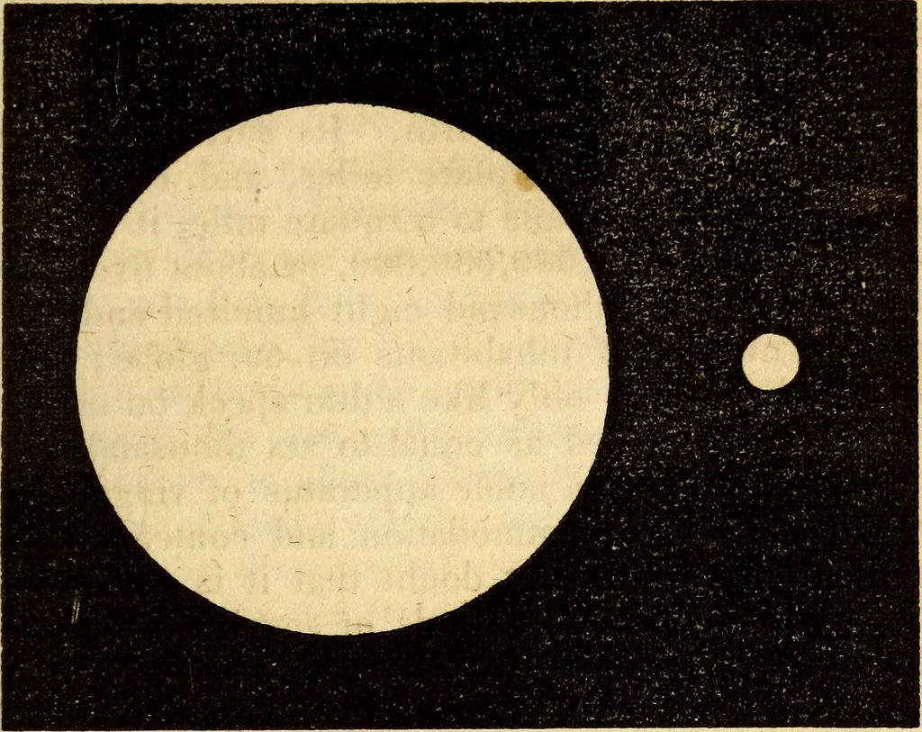An illustration from Celestial scenery, or, The Wonders of the planetary system displayed : illustrating the perfections of deity and a plurality of worlds, 1845, leaf 174