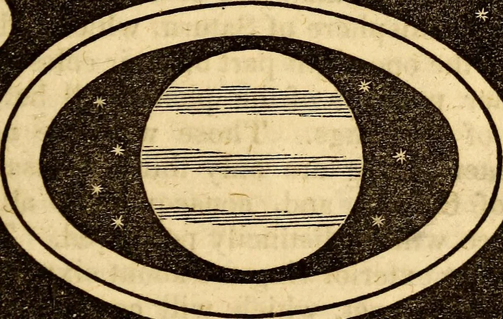 An illustration from Celestial scenery, or, The Wonders of the planetary system displayed : illustrating the perfections of deity and a plurality of worlds, 1845, leaf 334