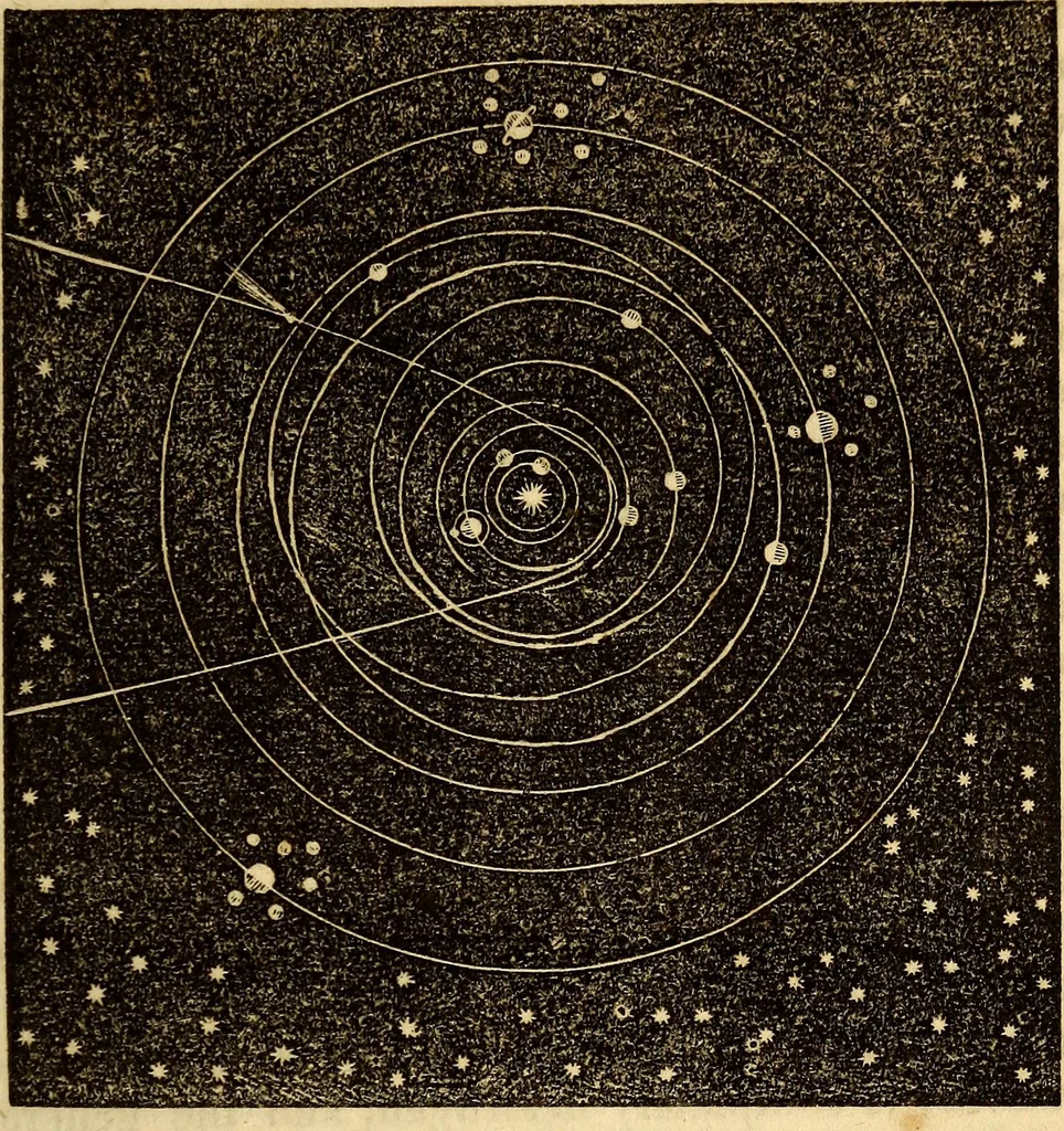An illustration from Celestial scenery, or, The Wonders of the planetary system displayed : illustrating the perfections of deity and a plurality of worlds, 1845, leaf 54