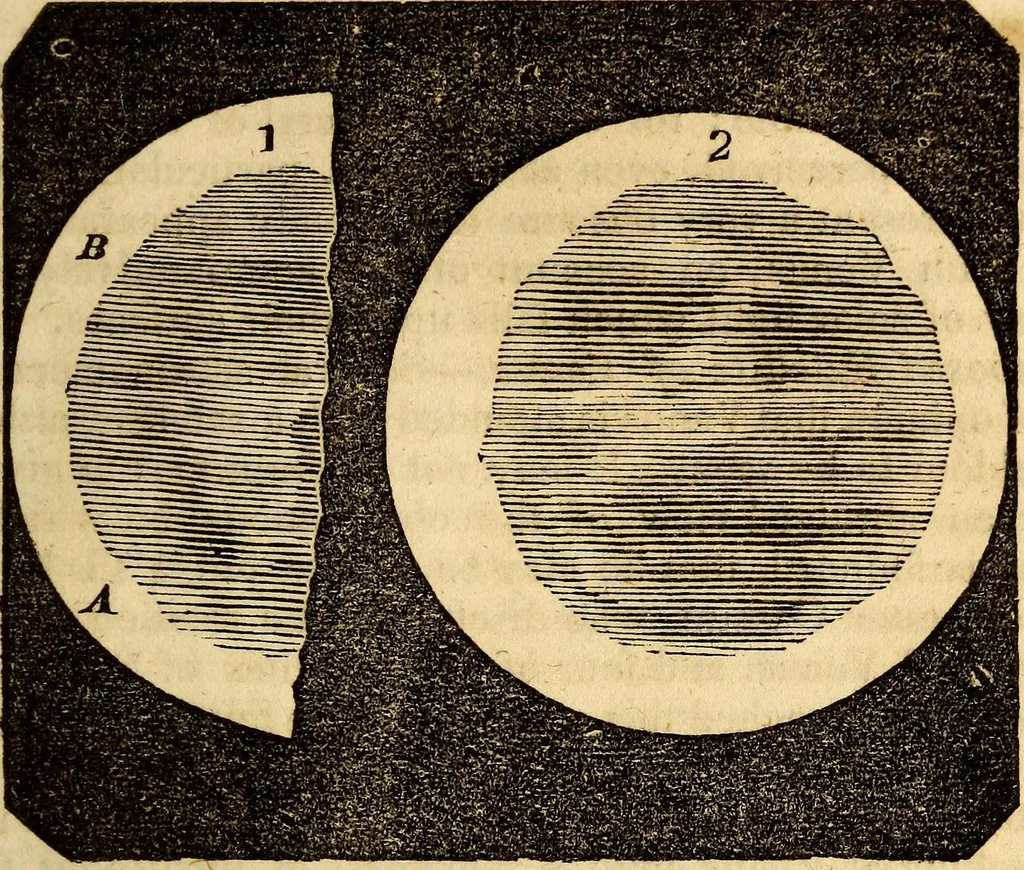 An illustration from Celestial scenery, or, The Wonders of the planetary system displayed : illustrating the perfections of deity and a plurality of worlds, 1845, leaf 92