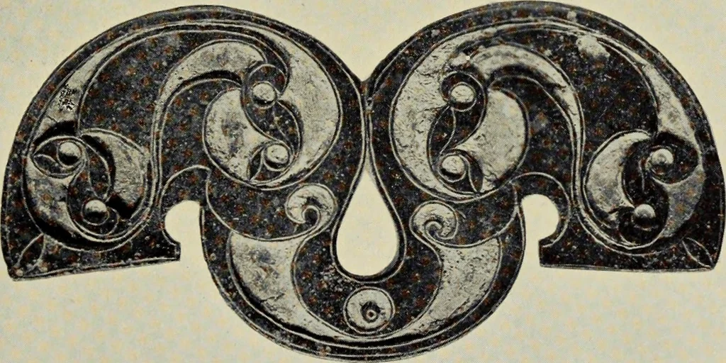 An illustration from Celtic art in pagan and Christian times, 1904, leaf 200