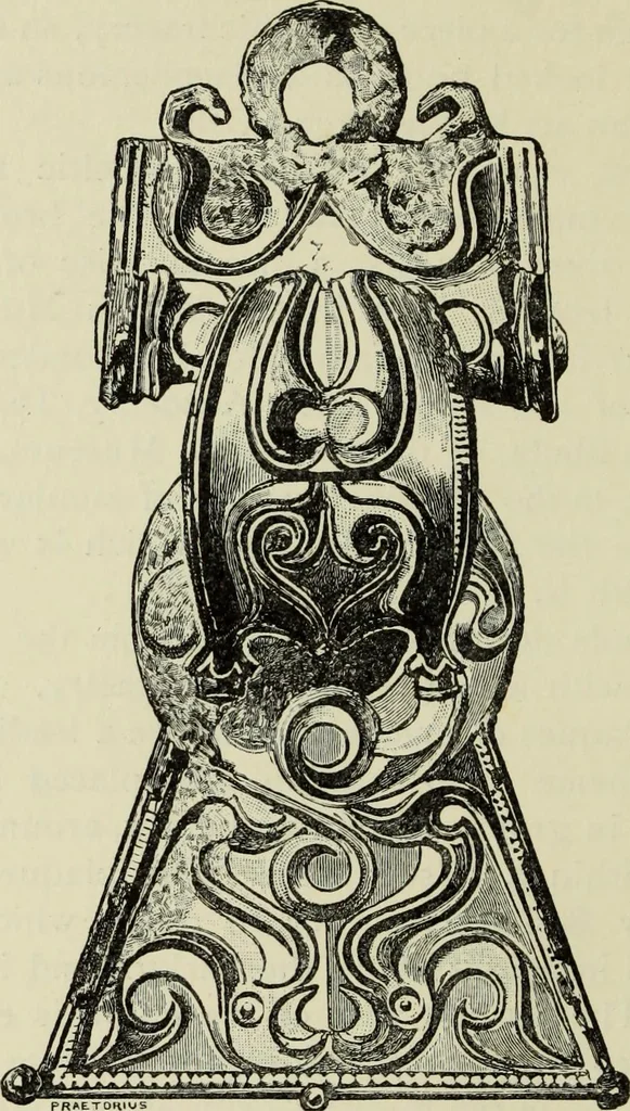 An illustration from Celtic art in pagan and Christian times, 1904, leaf 221