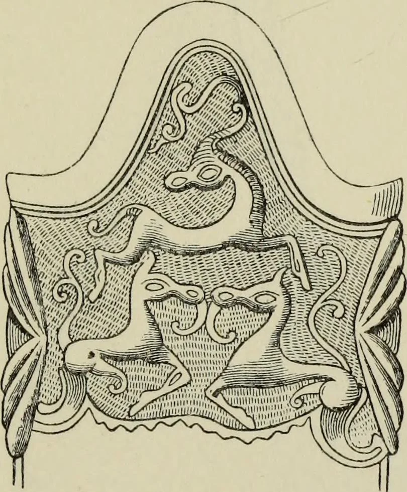 An illustration from Celtic art in pagan and Christian times, 1904, leaf 38