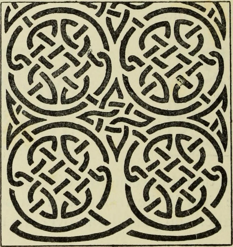 An illustration from Celtic art in pagan and Christian times, 1904, leaf 381