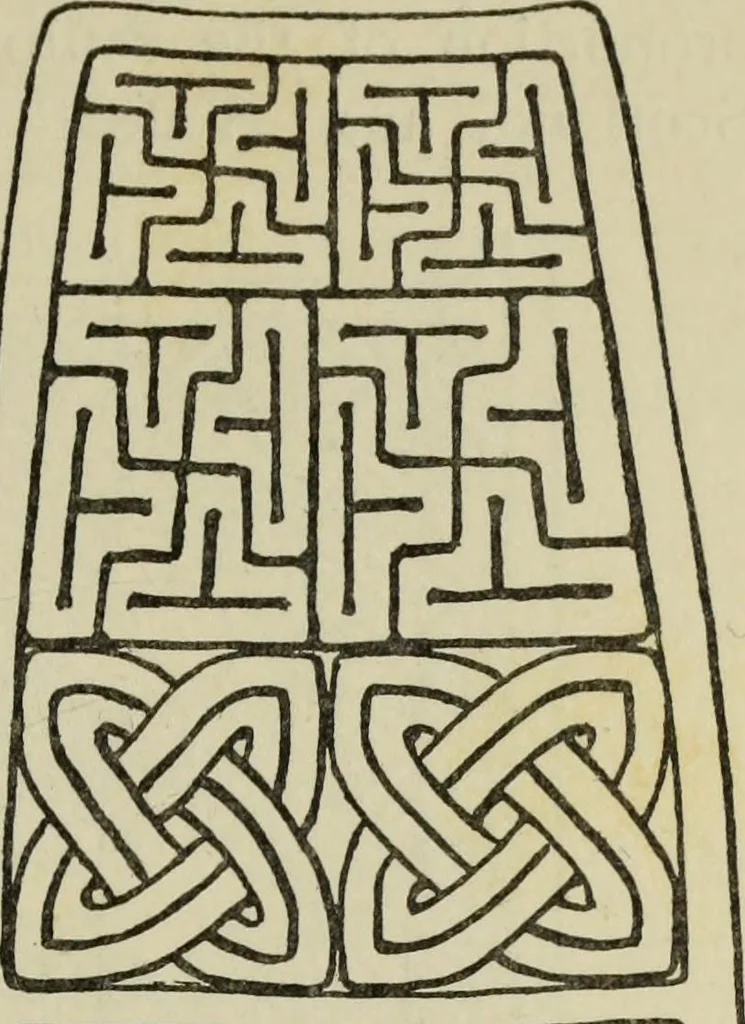An illustration from Celtic art in pagan and Christian times, 1904, leaf 390