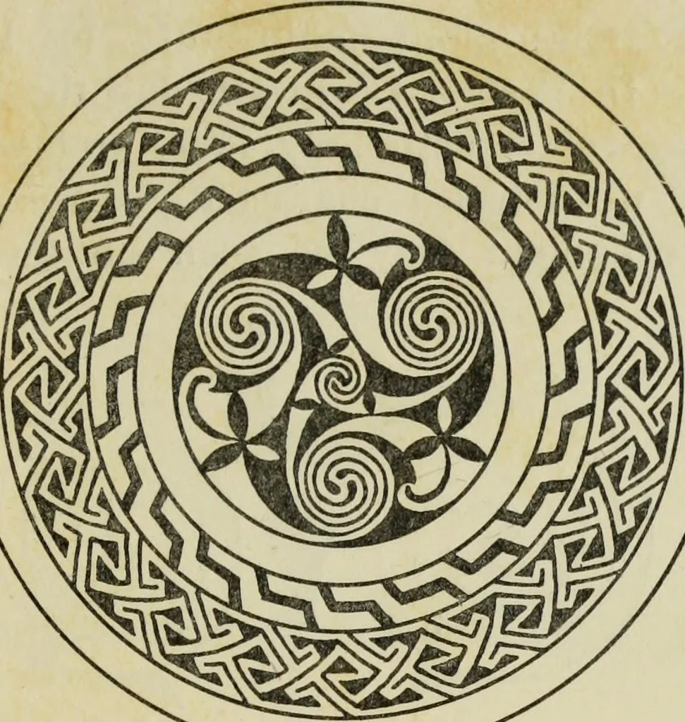 An illustration from Celtic art in pagan and Christian times, 1904, leaf 394