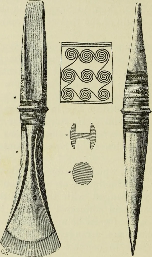 An illustration from Celtic art in pagan and Christian times, 1904, leaf 87