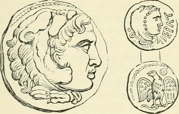 An illustration from The Celt, the Roman, and the Saxon : a history of the early inhabitants of Britain, down to the conversion of the Anglo-Saxons to Christianity ; illustrated by the ancient remains brought to light by recent research / by Thomas Wright ; with numerous engravings on wood, 1902, leaf 126