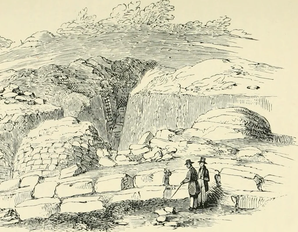 An illustration from The Celt, the Roman, and the Saxon : a history of the early inhabitants of Britain, down to the conversion of the Anglo-Saxons to Christianity ; illustrated by the ancient remains brought to light by recent research / by Thomas Wright ; with numerous engravings on wood, 1902, leaf 190