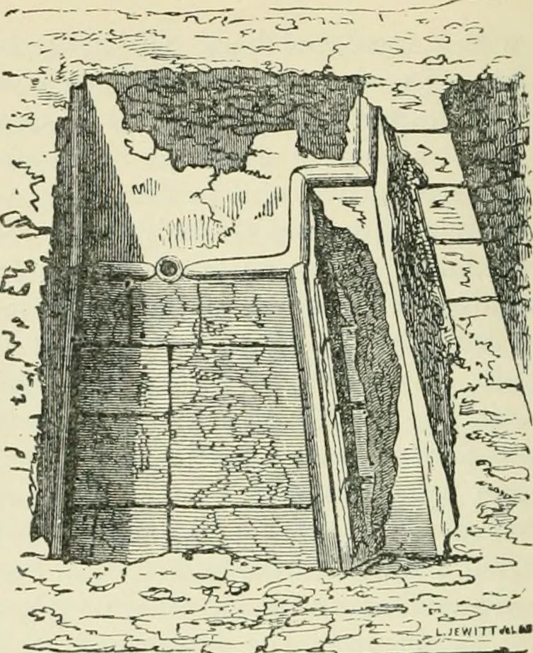 An illustration from The Celt, the Roman, and the Saxon : a history of the early inhabitants of Britain, down to the conversion of the Anglo-Saxons to Christianity ; illustrated by the ancient remains brought to light by recent research / by Thomas Wright ; with numerous engravings on wood, 1902, leaf 215