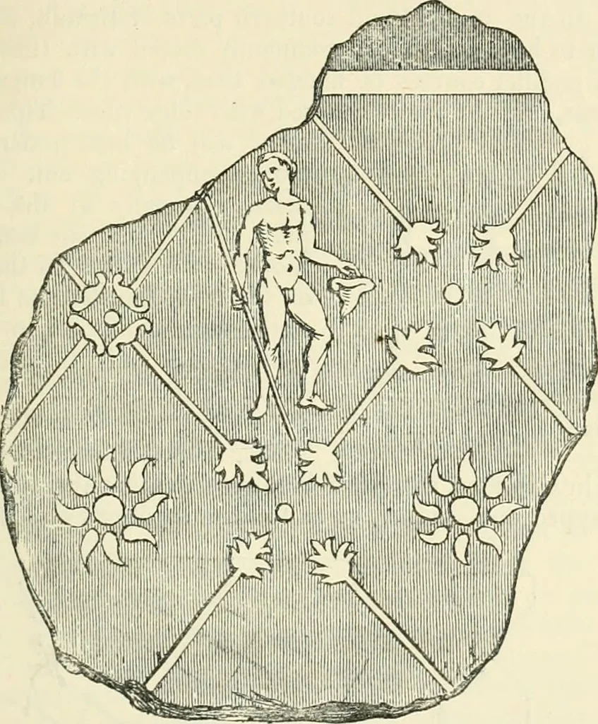 An illustration from The Celt, the Roman, and the Saxon : a history of the early inhabitants of Britain, down to the conversion of the Anglo-Saxons to Christianity ; illustrated by the ancient remains brought to light by recent research / by Thomas Wright ; with numerous engravings on wood, 1902, leaf 220