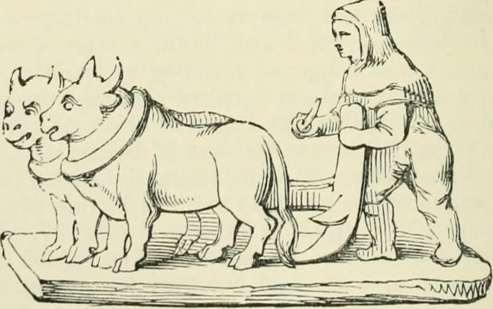 An illustration from The Celt, the Roman, and the Saxon : a history of the early inhabitants of Britain, down to the conversion of the Anglo-Saxons to Christianity ; illustrated by the ancient remains brought to light by recent research / by Thomas Wright ; with numerous engravings on wood, 1902, leaf 271
