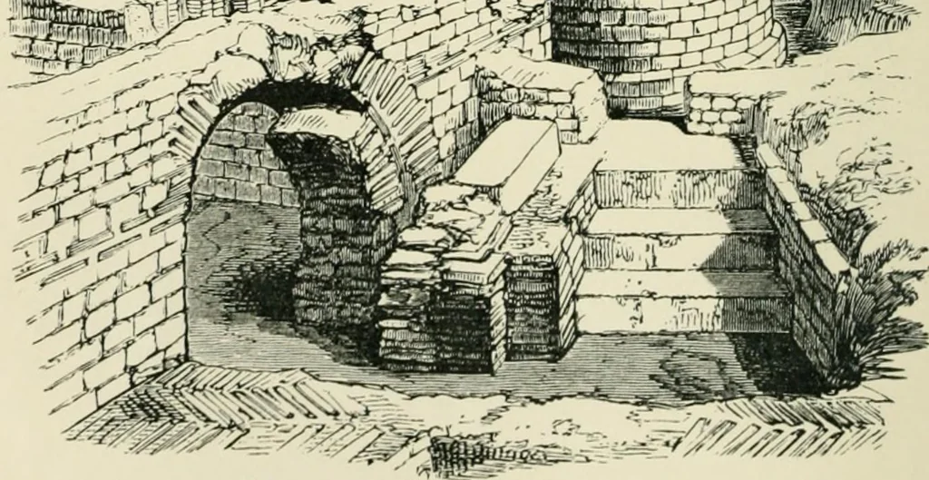 An illustration from The Celt, the Roman, and the Saxon : a history of the early inhabitants of Britain, down to the conversion of the Anglo-Saxons to Christianity ; illustrated by the ancient remains brought to light by recent research / by Thomas Wright ; with numerous engravings on wood, 1902, leaf 279