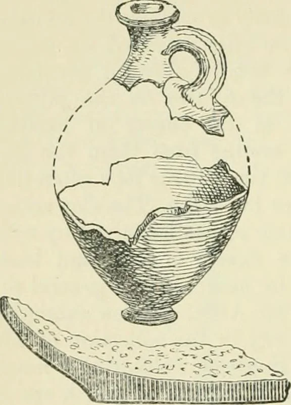 An illustration from The Celt, the Roman, and the Saxon : a history of the early inhabitants of Britain, down to the conversion of the Anglo-Saxons to Christianity ; illustrated by the ancient remains brought to light by recent research / by Thomas Wright ; with numerous engravings on wood, 1902, leaf 295