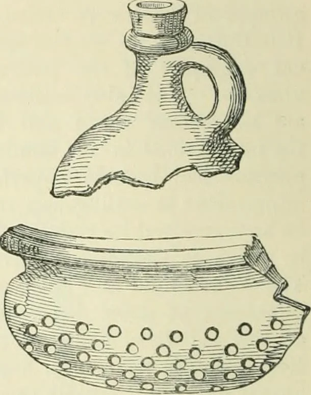 An illustration from The Celt, the Roman, and the Saxon : a history of the early inhabitants of Britain, down to the conversion of the Anglo-Saxons to Christianity ; illustrated by the ancient remains brought to light by recent research / by Thomas Wright ; with numerous engravings on wood, 1902, leaf 295