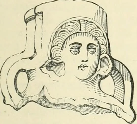 An illustration from The Celt, the Roman, and the Saxon : a history of the early inhabitants of Britain, down to the conversion of the Anglo-Saxons to Christianity ; illustrated by the ancient remains brought to light by recent research / by Thomas Wright ; with numerous engravings on wood, 1902, leaf 298