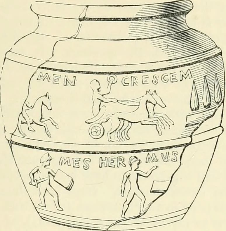 An illustration from The Celt, the Roman, and the Saxon : a history of the early inhabitants of Britain, down to the conversion of the Anglo-Saxons to Christianity ; illustrated by the ancient remains brought to light by recent research / by Thomas Wright ; with numerous engravings on wood, 1902, leaf 302
