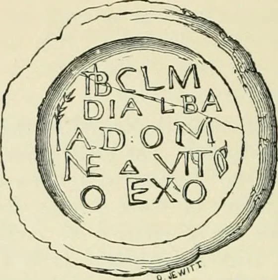 An illustration from The Celt, the Roman, and the Saxon : a history of the early inhabitants of Britain, down to the conversion of the Anglo-Saxons to Christianity ; illustrated by the ancient remains brought to light by recent research / by Thomas Wright ; with numerous engravings on wood, 1902, leaf 319