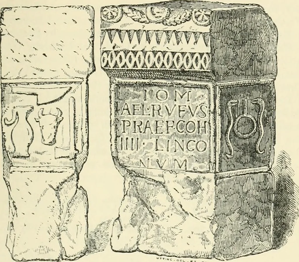 An illustration from The Celt, the Roman, and the Saxon : a history of the early inhabitants of Britain, down to the conversion of the Anglo-Saxons to Christianity ; illustrated by the ancient remains brought to light by recent research / by Thomas Wright ; with numerous engravings on wood, 1902, leaf 332