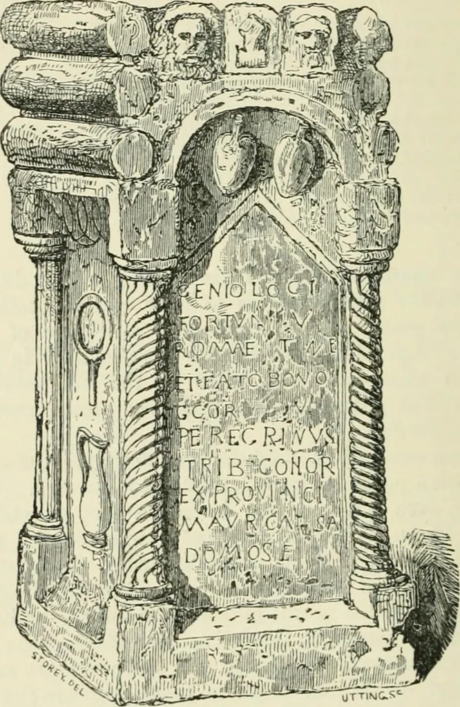 An illustration from The Celt, the Roman, and the Saxon : a history of the early inhabitants of Britain, down to the conversion of the Anglo-Saxons to Christianity ; illustrated by the ancient remains brought to light by recent research / by Thomas Wright ; with numerous engravings on wood, 1902, leaf 349