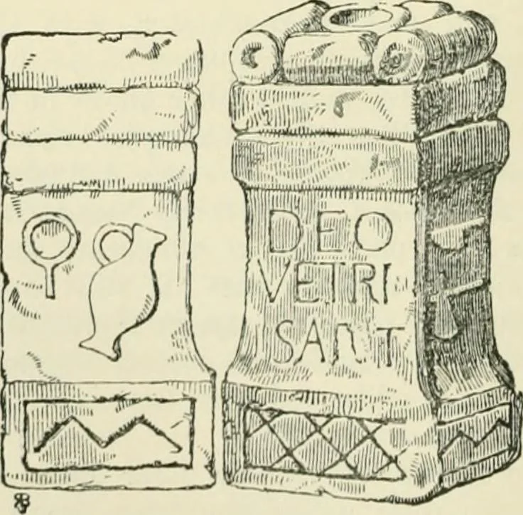 An illustration from The Celt, the Roman, and the Saxon : a history of the early inhabitants of Britain, down to the conversion of the Anglo-Saxons to Christianity ; illustrated by the ancient remains brought to light by recent research / by Thomas Wright ; with numerous engravings on wood, 1902, leaf 365