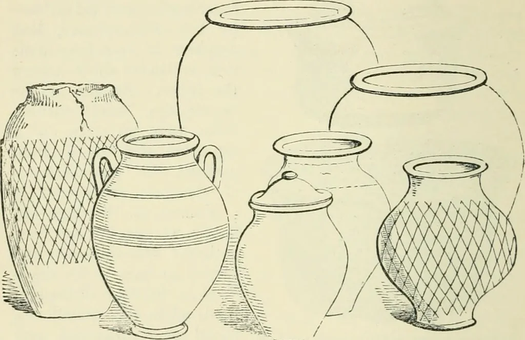 An illustration from The Celt, the Roman, and the Saxon : a history of the early inhabitants of Britain, down to the conversion of the Anglo-Saxons to Christianity ; illustrated by the ancient remains brought to light by recent research / by Thomas Wright ; with numerous engravings on wood, 1902, leaf 377