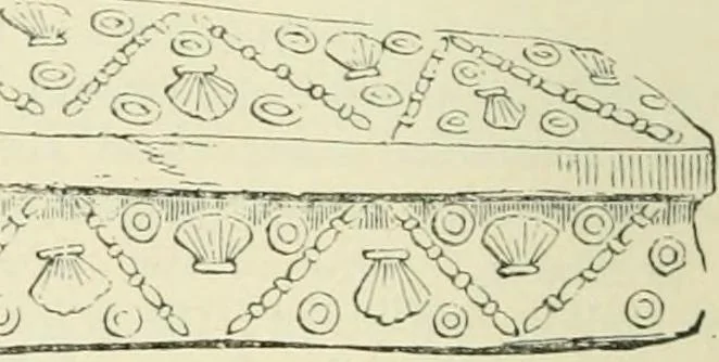 An illustration from The Celt, the Roman, and the Saxon : a history of the early inhabitants of Britain, down to the conversion of the Anglo-Saxons to Christianity ; illustrated by the ancient remains brought to light by recent research / by Thomas Wright ; with numerous engravings on wood, 1902, leaf 385
