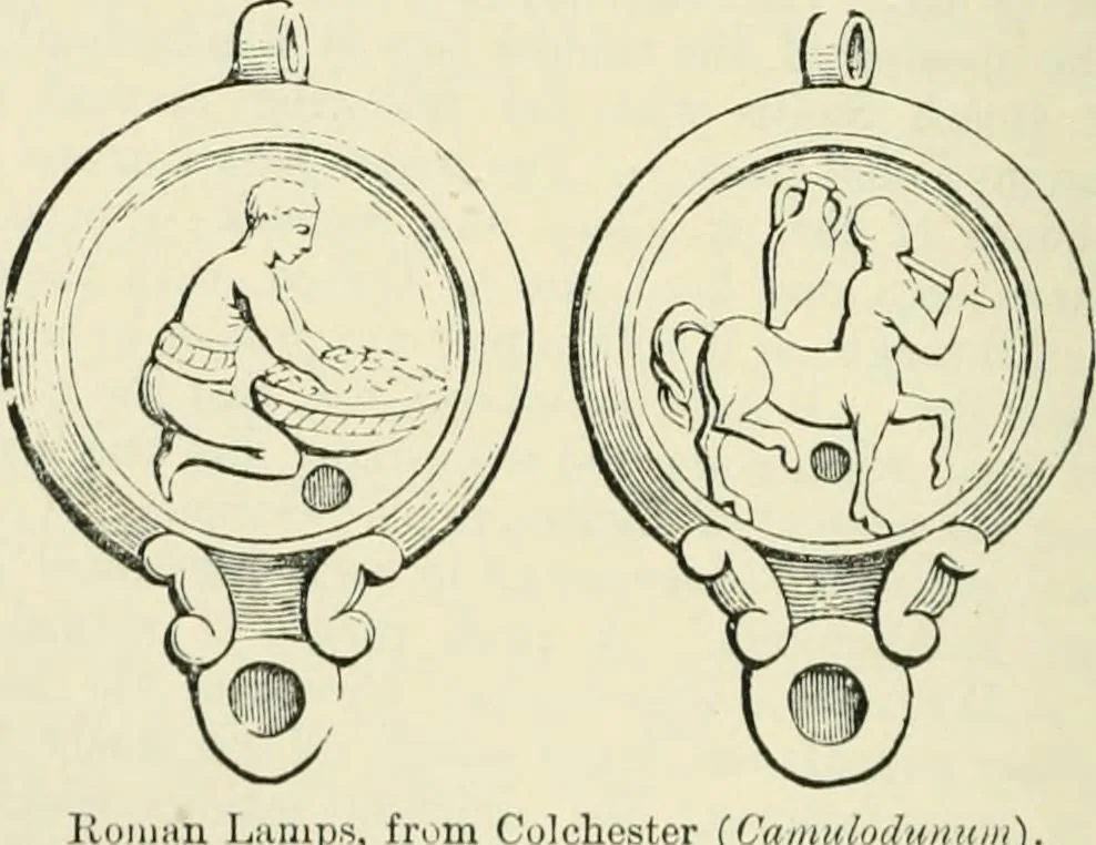 An illustration from The Celt, the Roman, and the Saxon : a history of the early inhabitants of Britain, down to the conversion of the Anglo-Saxons to Christianity ; illustrated by the ancient remains brought to light by recent research / by Thomas Wright ; with numerous engravings on wood, 1902, leaf 423
