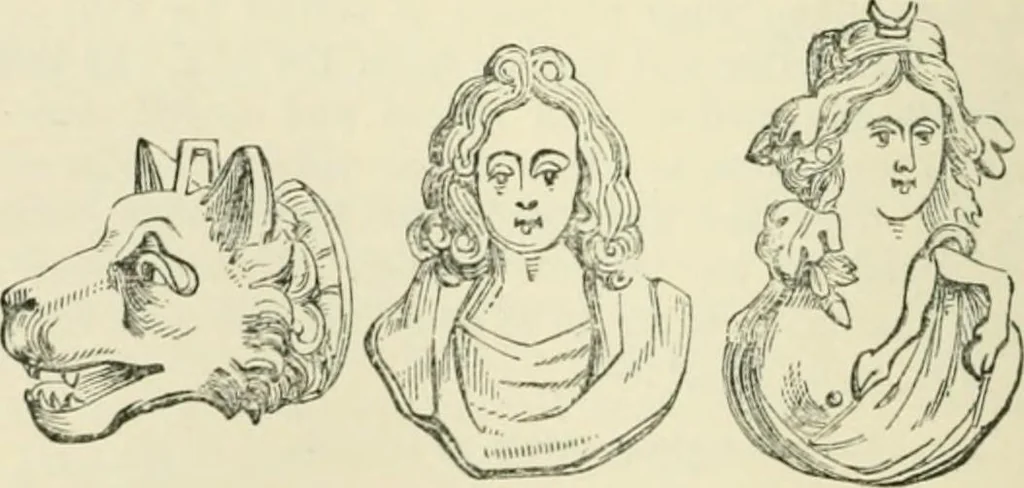 An illustration from The Celt, the Roman, and the Saxon : a history of the early inhabitants of Britain, down to the conversion of the Anglo-Saxons to Christianity ; illustrated by the ancient remains brought to light by recent research / by Thomas Wright ; with numerous engravings on wood, 1902, leaf 429