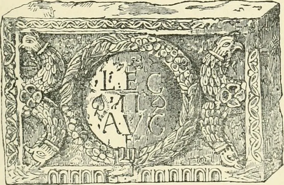 An illustration from The Celt, the Roman, and the Saxon : a history of the early inhabitants of Britain, down to the conversion of the Anglo-Saxons to Christianity ; illustrated by the ancient remains brought to light by recent research / by Thomas Wright ; with numerous engravings on wood, 1902, leaf 436
