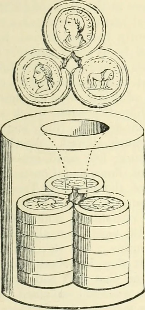 An illustration from The Celt, the Roman, and the Saxon : a history of the early inhabitants of Britain, down to the conversion of the Anglo-Saxons to Christianity ; illustrated by the ancient remains brought to light by recent research / by Thomas Wright ; with numerous engravings on wood, 1902, leaf 450
