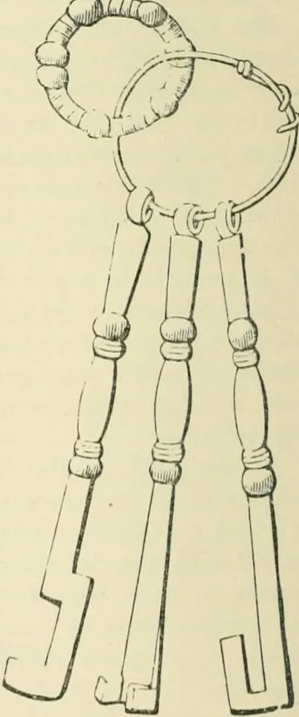 An illustration from The Celt, the Roman, and the Saxon : a history of the early inhabitants of Britain, down to the conversion of the Anglo-Saxons to Christianity ; illustrated by the ancient remains brought to light by recent research / by Thomas Wright ; with numerous engravings on wood, 1902, leaf 507
