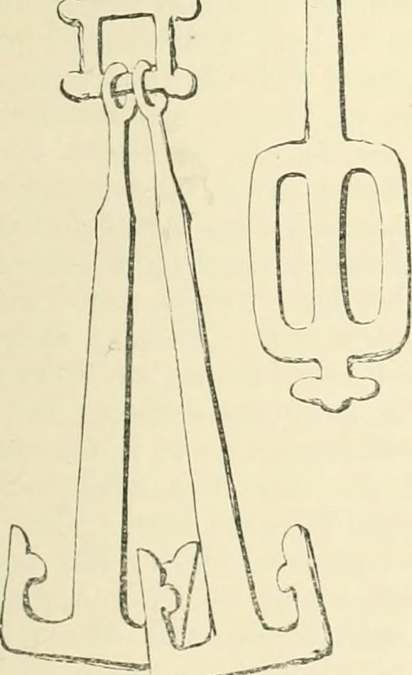 An illustration from The Celt, the Roman, and the Saxon : a history of the early inhabitants of Britain, down to the conversion of the Anglo-Saxons to Christianity ; illustrated by the ancient remains brought to light by recent research / by Thomas Wright ; with numerous engravings on wood, 1902, leaf 508