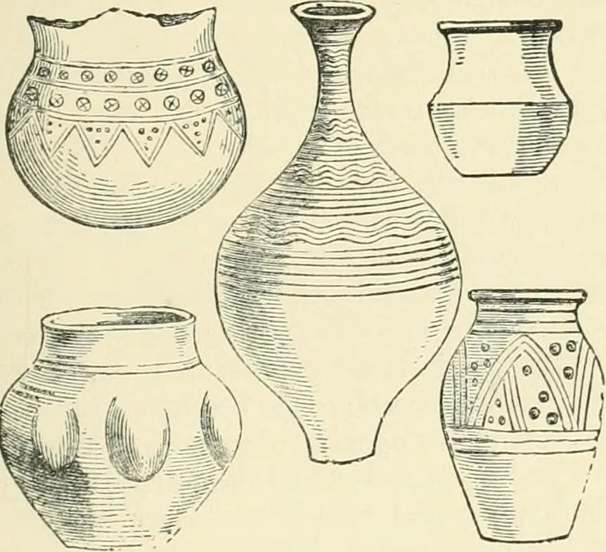 An illustration from The Celt, the Roman, and the Saxon : a history of the early inhabitants of Britain, down to the conversion of the Anglo-Saxons to Christianity ; illustrated by the ancient remains brought to light by recent research / by Thomas Wright ; with numerous engravings on wood, 1902, leaf 510