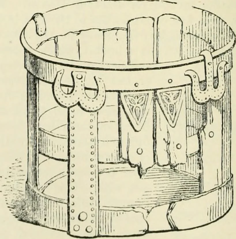 An illustration from The Celt, the Roman, and the Saxon : a history of the early inhabitants of Britain, down to the conversion of the Anglo-Saxons to Christianity ; illustrated by the ancient remains brought to light by recent research / by Thomas Wright ; with numerous engravings on wood, 1902, leaf 517