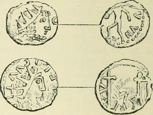 An illustration from The Celt, the Roman, and the Saxon : a history of the early inhabitants of Britain, down to the conversion of the Anglo-Saxons to Christianity ; illustrated by the ancient remains brought to light by recent research / by Thomas Wright ; with numerous engravings on wood, 1902, leaf 519