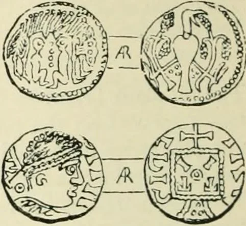 An illustration from The Celt, the Roman, and the Saxon : a history of the early inhabitants of Britain, down to the conversion of the Anglo-Saxons to Christianity ; illustrated by the ancient remains brought to light by recent research / by Thomas Wright ; with numerous engravings on wood, 1902, leaf 521