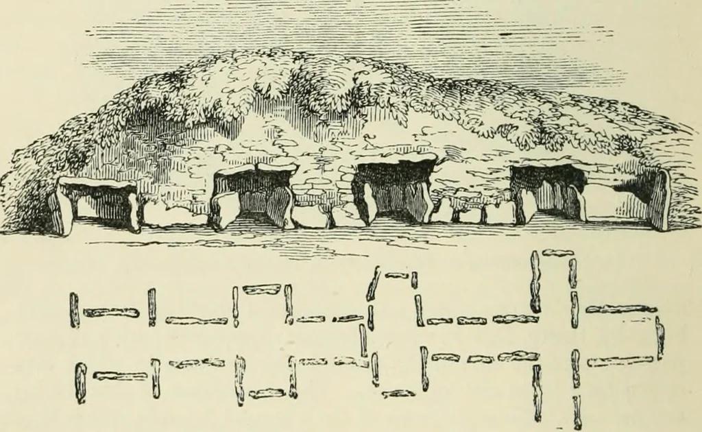 An illustration from The Celt, the Roman, and the Saxon : a history of the early inhabitants of Britain, down to the conversion of the Anglo-Saxons to Christianity ; illustrated by the ancient remains brought to light by recent research / by Thomas Wright ; with numerous engravings on wood, 1902, leaf 91