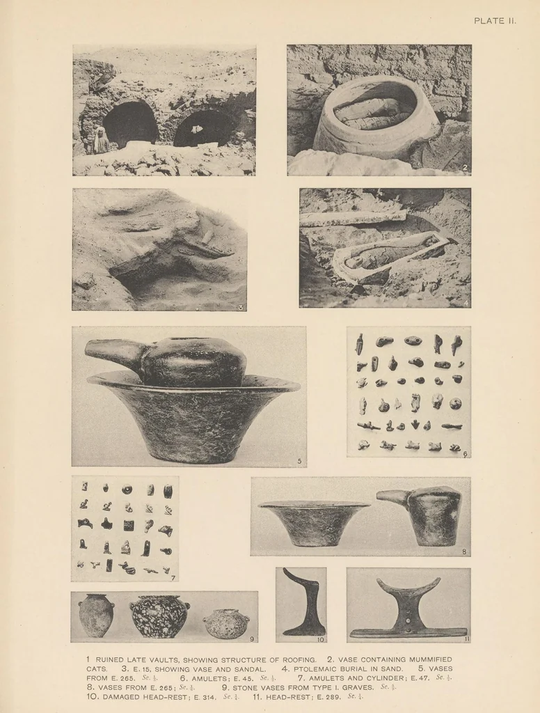 An illustration from The Cemeteries of Abydos, 1913, leaf 75