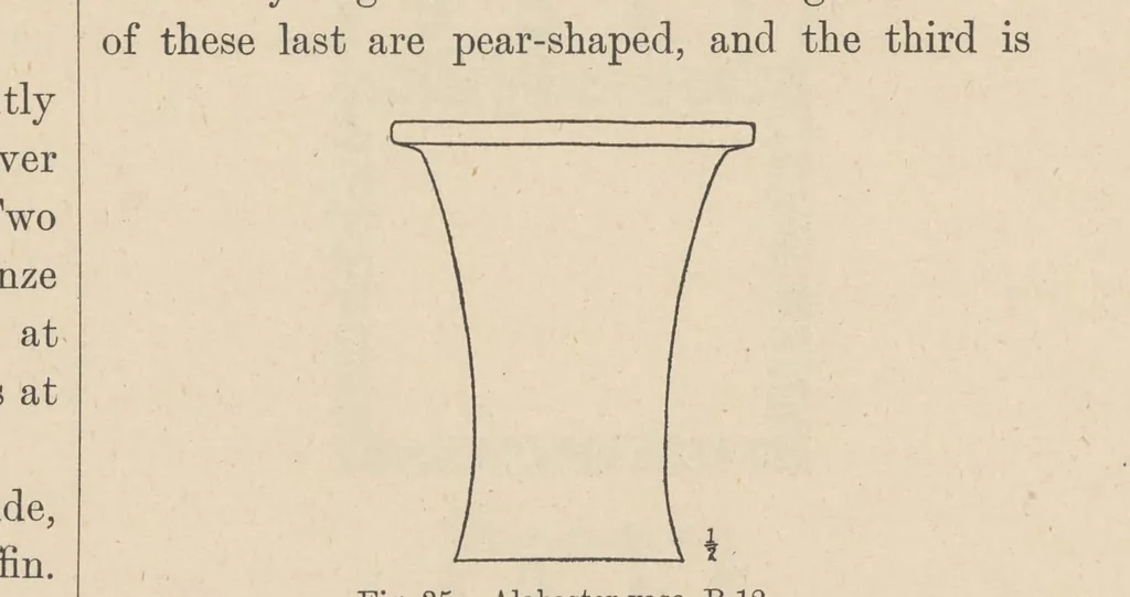 An illustration from The Cemeteries of Abydos, 1913, leaf 92