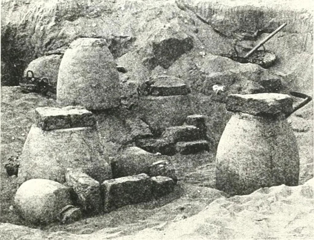An illustration from The Cemeteries of Abydos, 1913, leaf 102