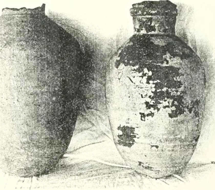 An illustration from The Cemeteries of Abydos, 1913, leaf 104