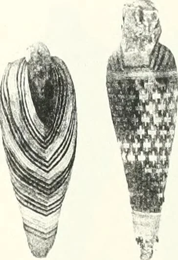 An illustration from The Cemeteries of Abydos, 1913, leaf 106